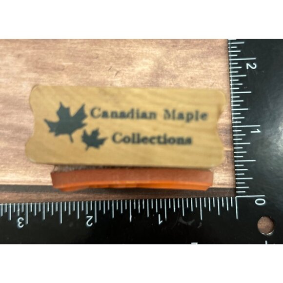 Birthday Cake Candle Wood Mounted Rubber Stamp By Canadian Maple STPX4003 - Picture 3 of 4